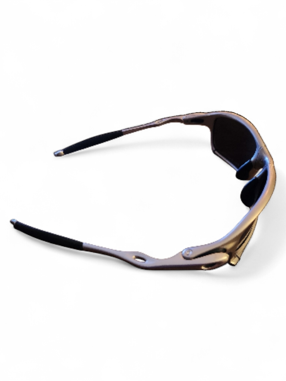 Oakley X-Metal Squared Polarized Women's Sunglasses Purple Lenses - Picture 5 of 10